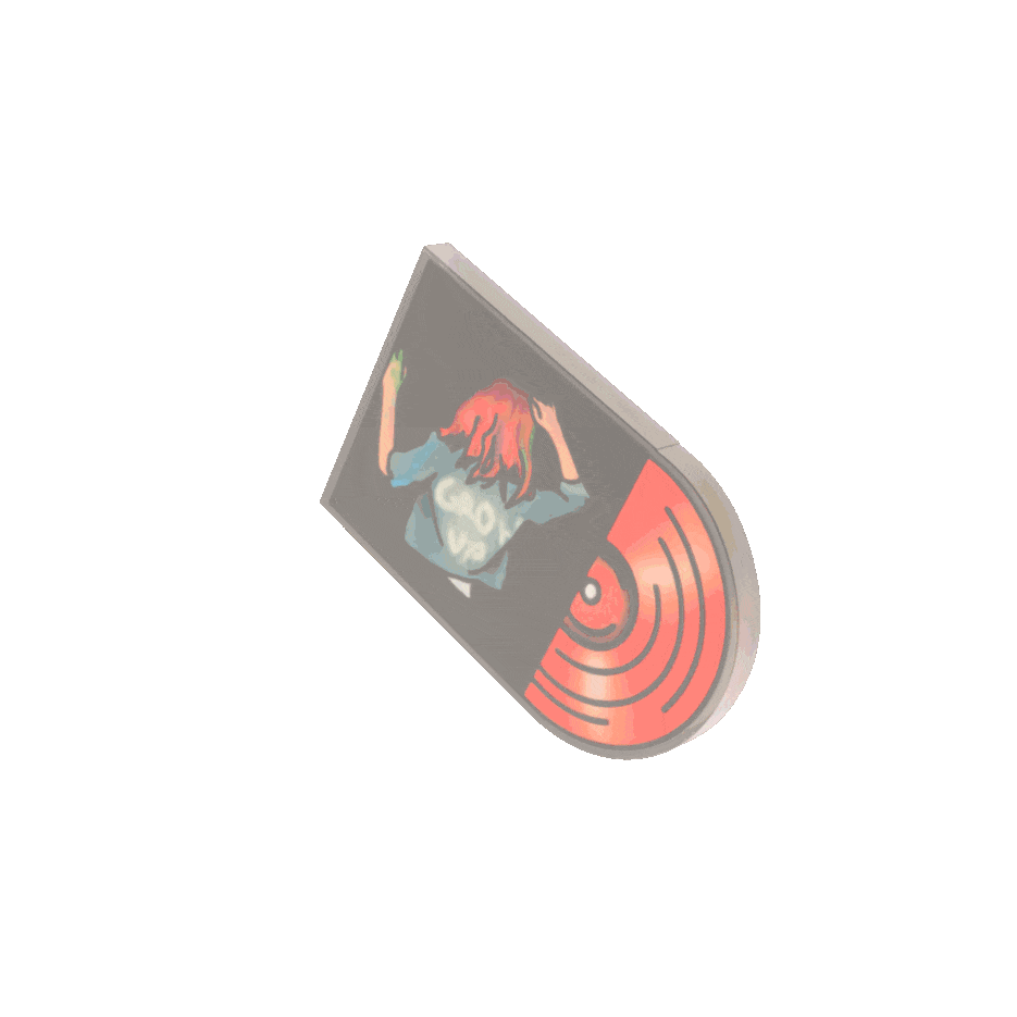 Image 3 of Vinyly — recycled music-inspired acrylic pins (1/4)