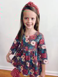 Image 1 of Babydoll peplum | multiple prints | Very Merry 2025