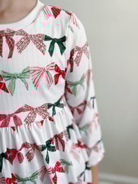 Image 2 of Babydoll peplum | multiple prints | Very Merry 2025