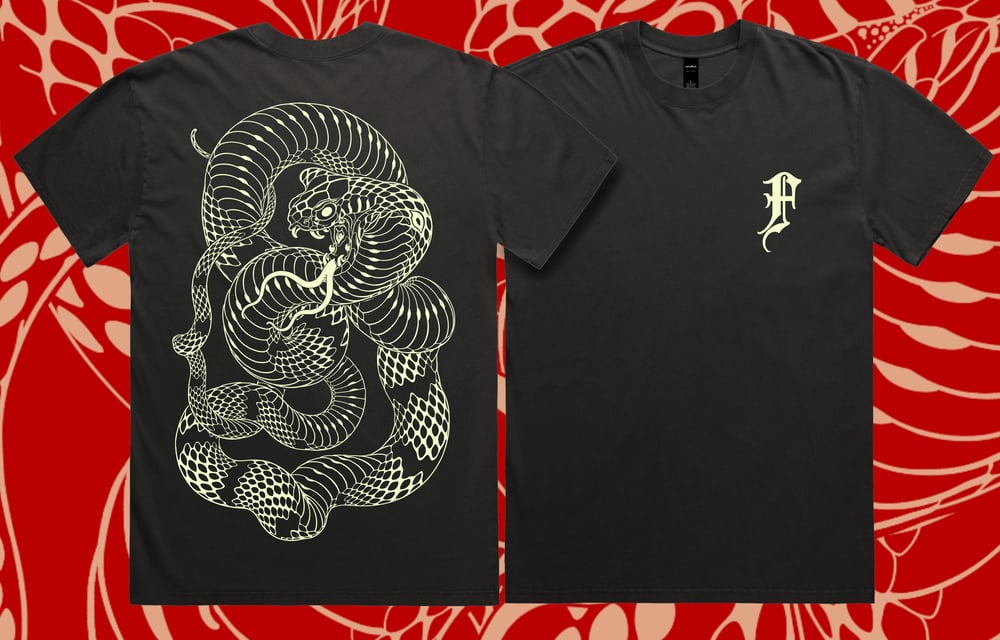 Image of Glow In The Dark YEAR OF THE SNAKE Tee