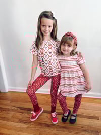 Image 3 of Puff shoulder scoop-back | multiple prints | Very Merry 2025