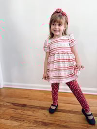 Image 2 of Puff shoulder scoop-back | multiple prints | Very Merry 2025