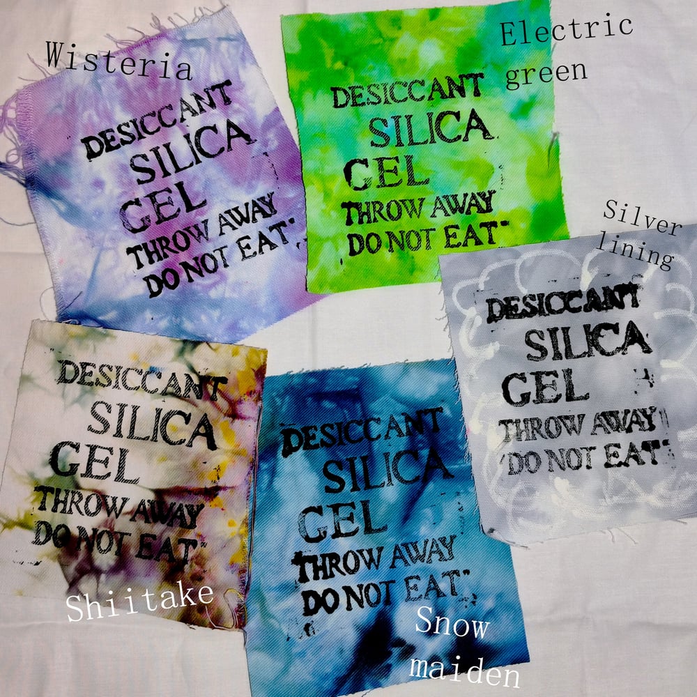 Image of silica gel patches