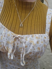 Image 11 of Paua Shell Nugget Necklace - Sterling Silver 