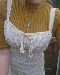 Image 6 of Paua Shell Nugget Necklace - Sterling Silver 