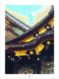 ORNATE TEMPLE IN TOKYO