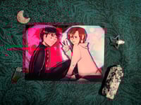 Image 1 of Dandadan Momo Ayase and Ken Takakura Art Print