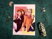 Image 1 of My Hero Academia Ochako Uraraka and Himiko Toga Art Print