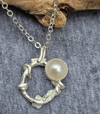 Image 5 of The Secret of the Pearl - Sterling Silver Necklace 