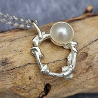 Image 7 of The Secret of the Pearl - Sterling Silver Necklace 