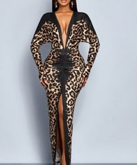 Image 3 of Sexy Animal Print Dress