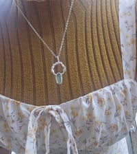 Image 10 of Calm Shores - Cornish pale green Seaglass Necklace 