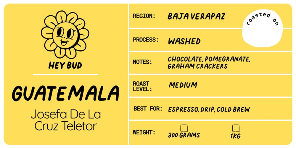 Image of Guatemala Cafe Delas - Josefa De La Cruz Teletor