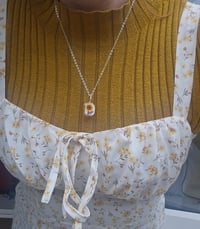 Image 8 of Sunflower Happiness Pottery Necklace - SALE!! 