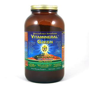 Image of Healthforce Nutitionals, Vitamineral Green, Vital Healing SuperFood Green Powder (300g or 500g)