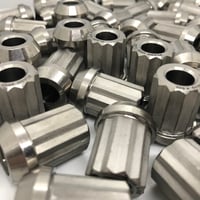 Image 5 of BLANK TITANIUM 12 Point Wheel Nuts #532