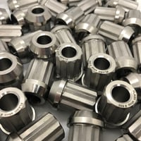 Image 4 of BLANK TITANIUM 12 Point Wheel Nuts #532