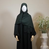 Image 1 of Chiffon Hijab Oversized – Emerald