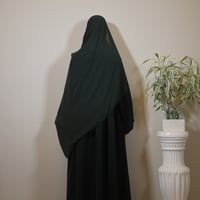 Image 2 of Chiffon Hijab Oversized – Emerald