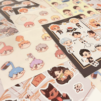 Image 3 of haikyuu • sticker sheets