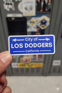 Image 4 of City Of Los Dodgers stickers