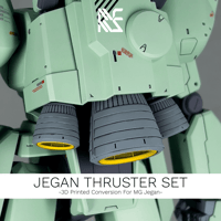 Image 1 of 1/100 Jegan Thruster Detail Up Set (for MG Jegan)