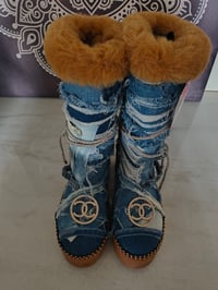 Image 1 of Tall Twisted Boots