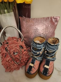 Image 3 of Pink GG Boots