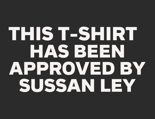 Image of Sussan Ley Approved Iron-On T-Shirt Transfer