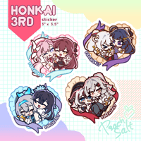 Honkai 3rd Boba Stickers