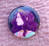 Image 1 of Mulberry Nymph Button Badge