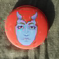 Image 2 of Oni Face button badge