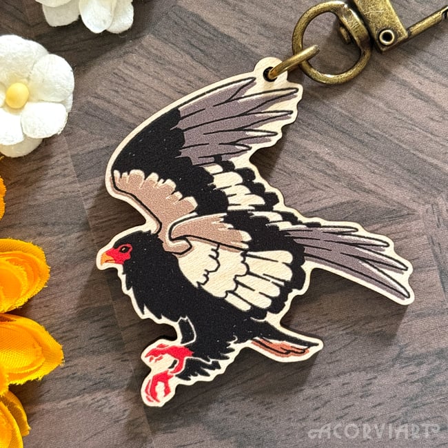 Bateleur Eagle Charm