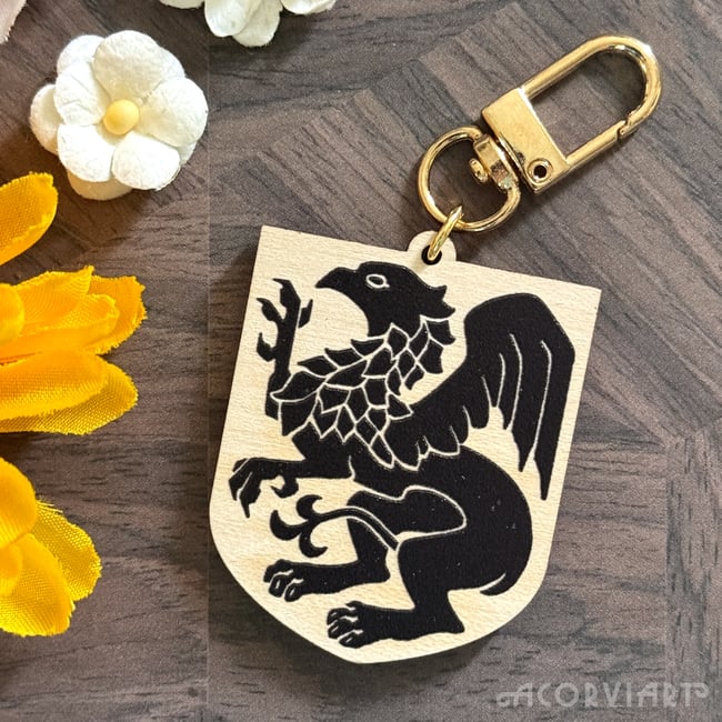 Gryphon Shield Charm