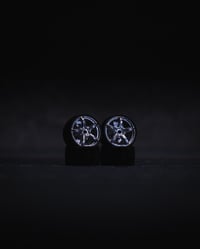 Image 2 of WORK T5R  - Custom 1/64 Wheels + Ultra-Thin Tires