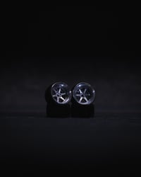Image 2 of VOLK TE37 - Forged Alloy 1/64 Wheels + Ultra-Thin Tires