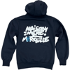 Hoodie Maison Mère Marseille x TO Navy/Néon/Blue