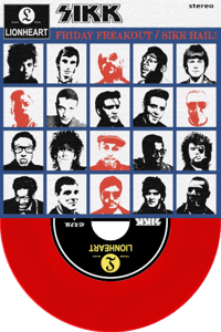 SIKK - Friday Freakout / SIKK Heil! 7" Red Wax 150 made (PRE-ORDER)