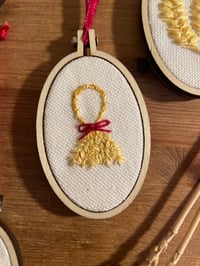 Image 2 of Oval Miniature Embroidery 