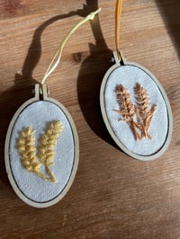 Image 5 of Oval Miniature Embroidery 