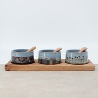 Image 1 of Sunflowers Condiment Set
