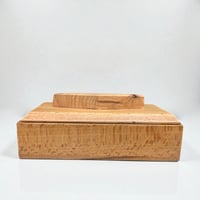 Image 6 of Ancienne boîte en bois Art Déco  rectangulaire - Boîte à bijoux Art Déco vintage