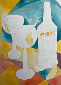 Image 2 of Aperol Spritz (unframed)