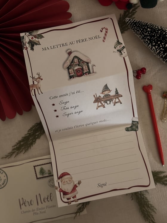 Image of Lettre au Père Noel (avec enveloppe) 