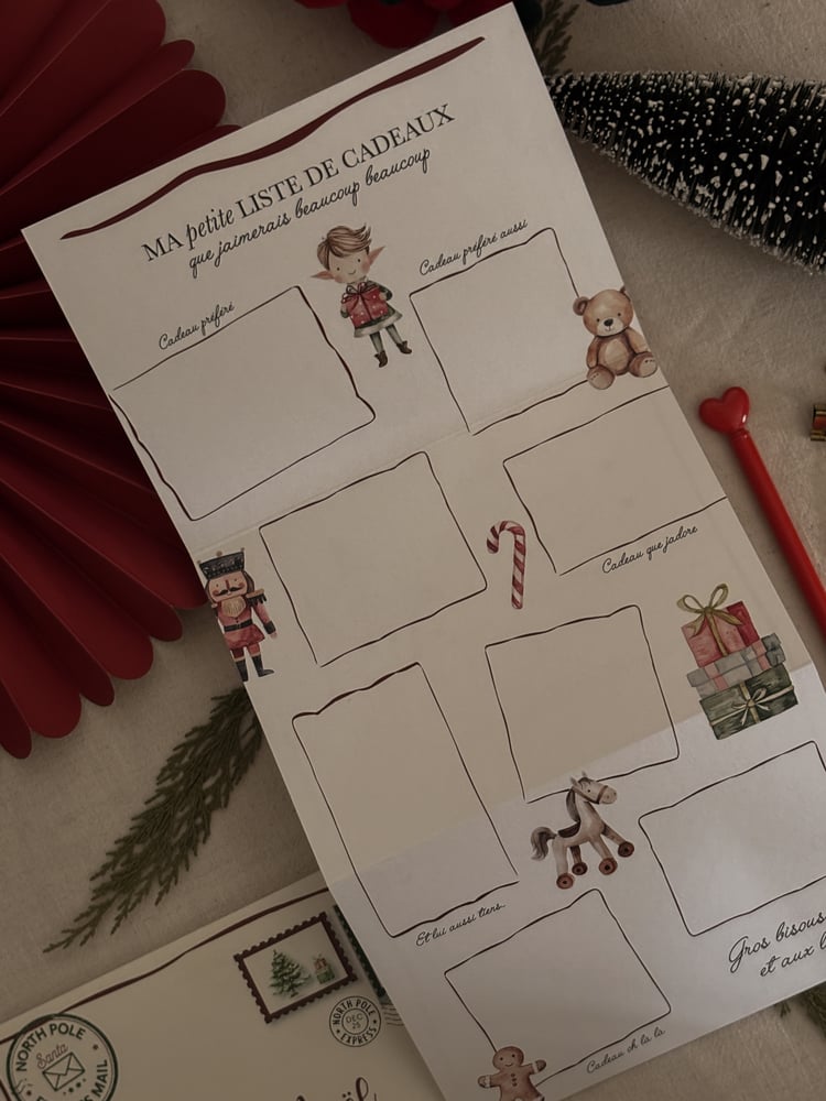 Image of Lettre au Père Noel (avec enveloppe) 