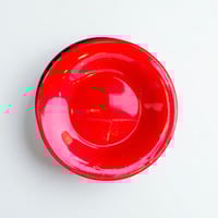 Image 5 of Ancien vase en verre de Murano de Nason & Moretti  noir et rouge carafe Art Déco 1930