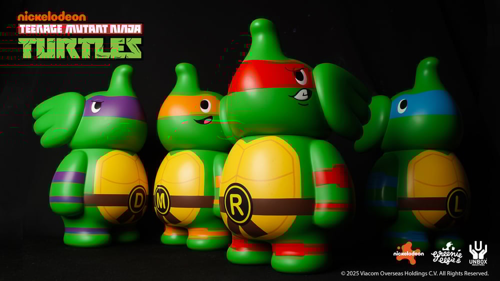 Image of TMNT ELFIE 400% FULL SET