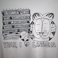 Image 2 of I LOVE LASAGNA SHIRT