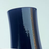 Image 8 of Vase vintage en verre dégradé violet de Hessen Glaswerke - Allemagne de l’Ouest 1960