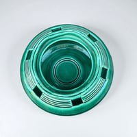 Image 3 of Coupelle pour pot pourrien céramique verte SOFCD - Vide-poche en céramique  1950